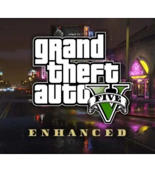 Grand Theft Auto V Enhanced & Great White Shark Card Rockstar Games Digital Download Rockstar Games Key 